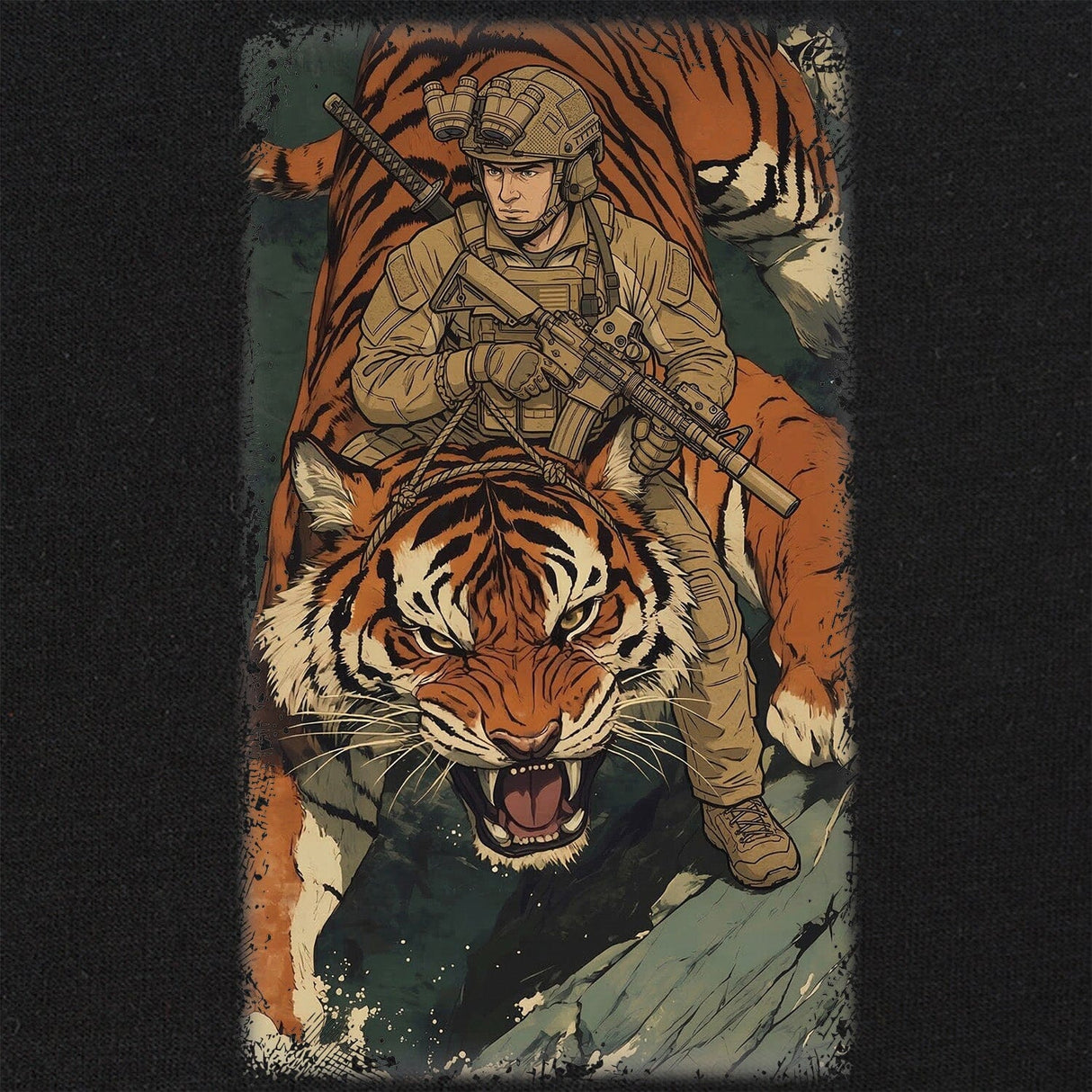 Tiger Rider T-Shirt Shirts