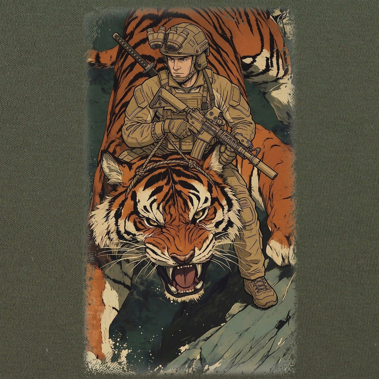 Tiger Rider T-Shirt Shirts