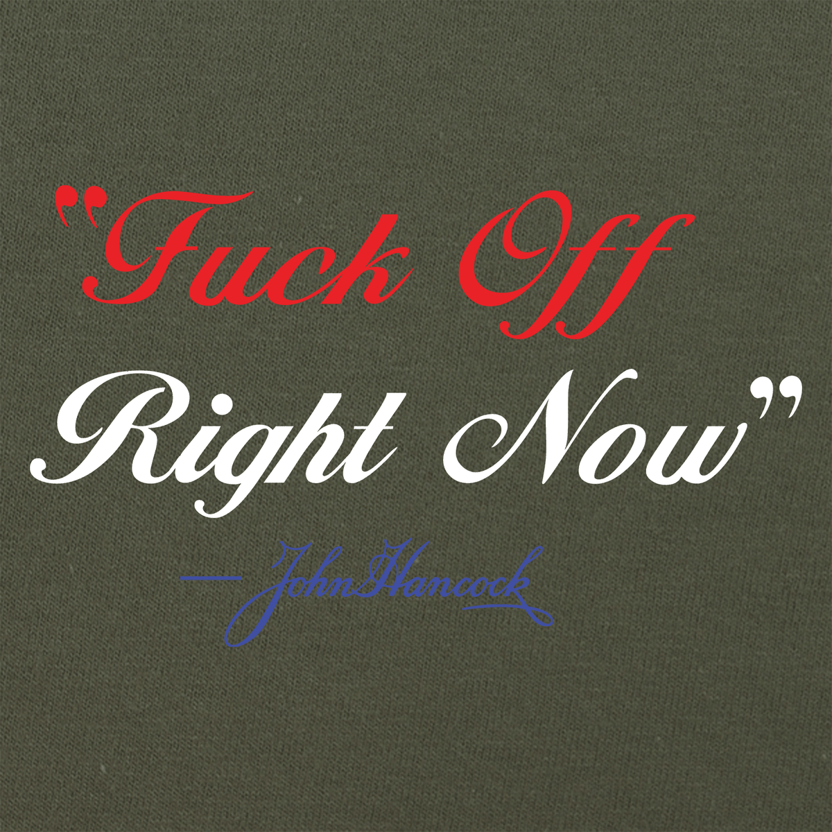 John Hancock US Colors Hoodie Hoodies