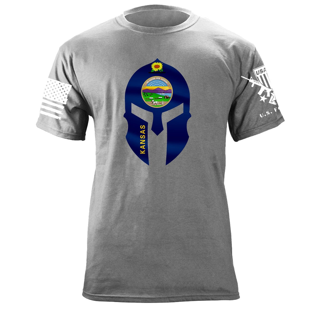 Kansas Spartan T-Shirt Shirts 87479-S-HG