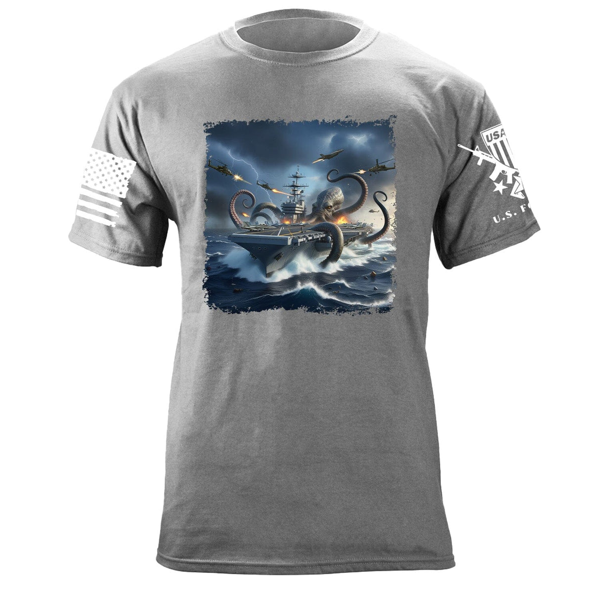 Kraken T-Shirt Shirts 87432-S-HG