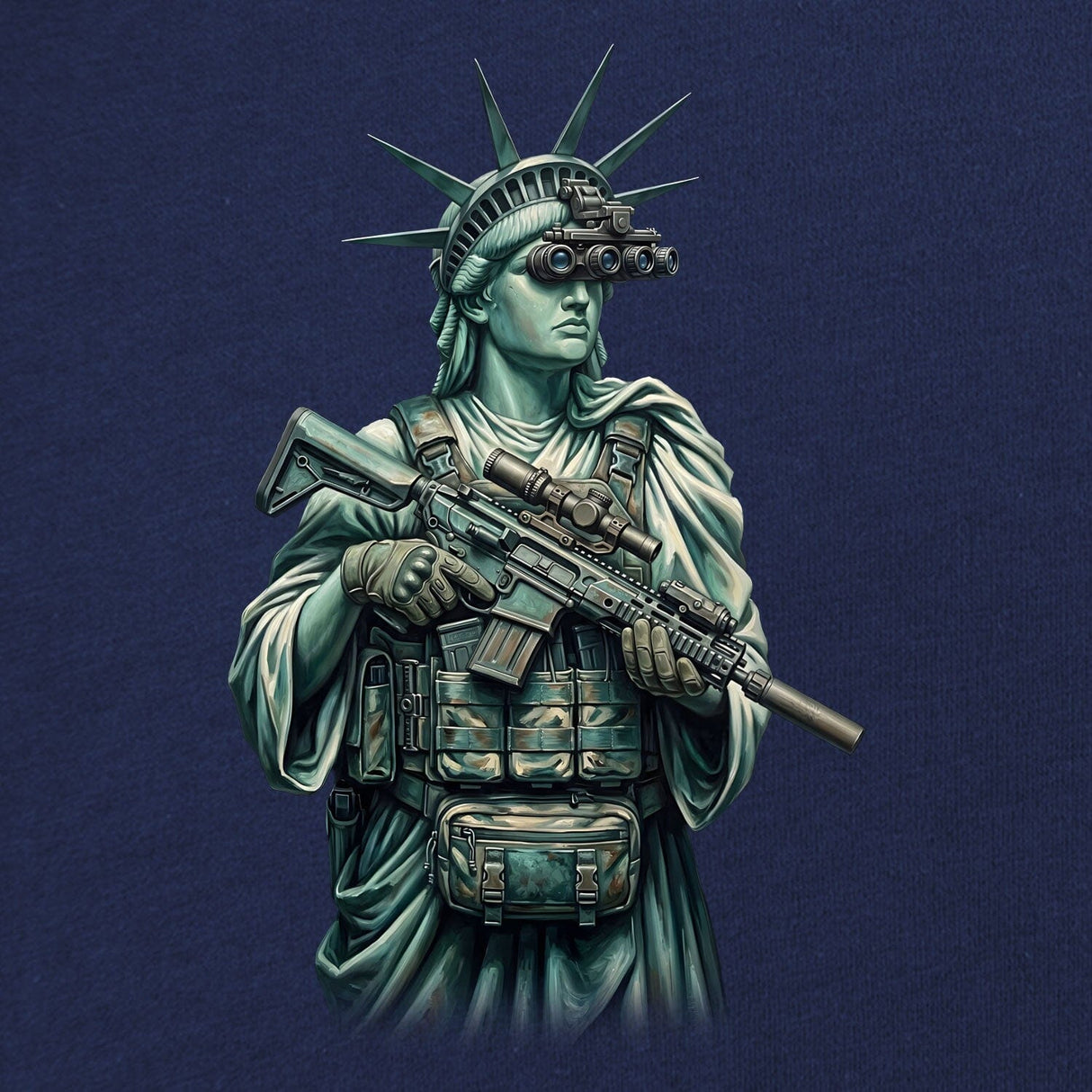 Operator of Liberty T-Shirt *NEEDS T-SHIRT IMAGES* Shirts 88208-S-NAVY