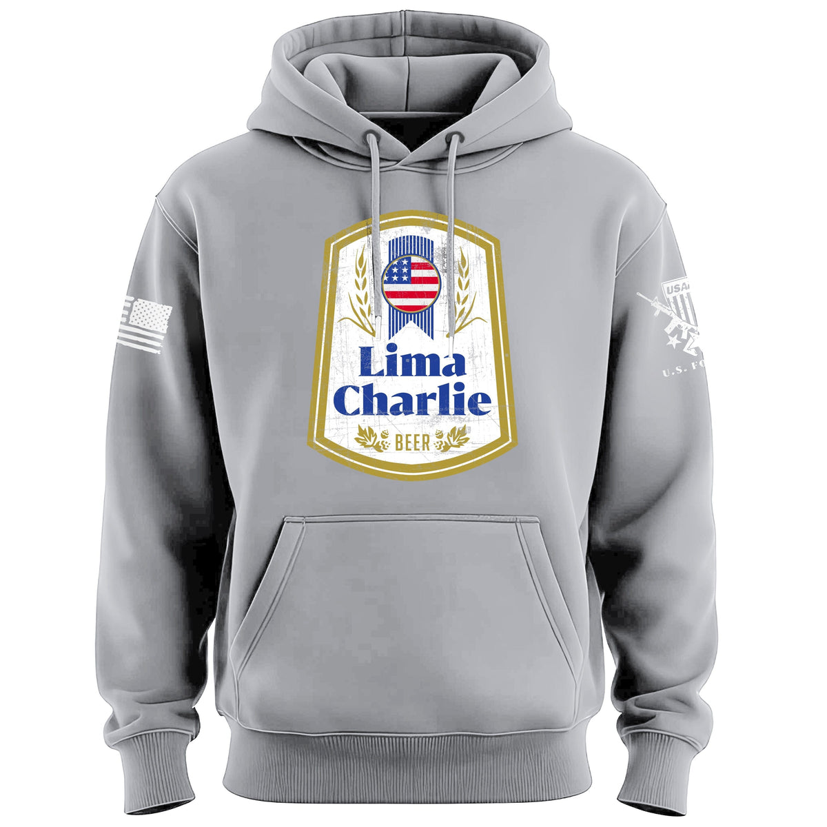 Lima Charlie Beer Hoodie Hoodies 100147-S-HG