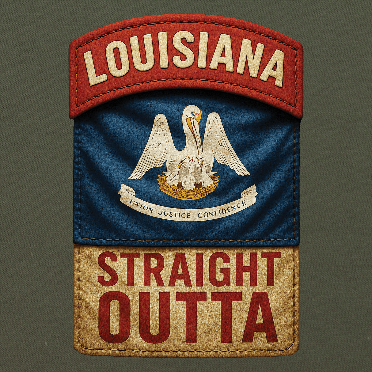 State Tab Shirt: Louisiana Shirts