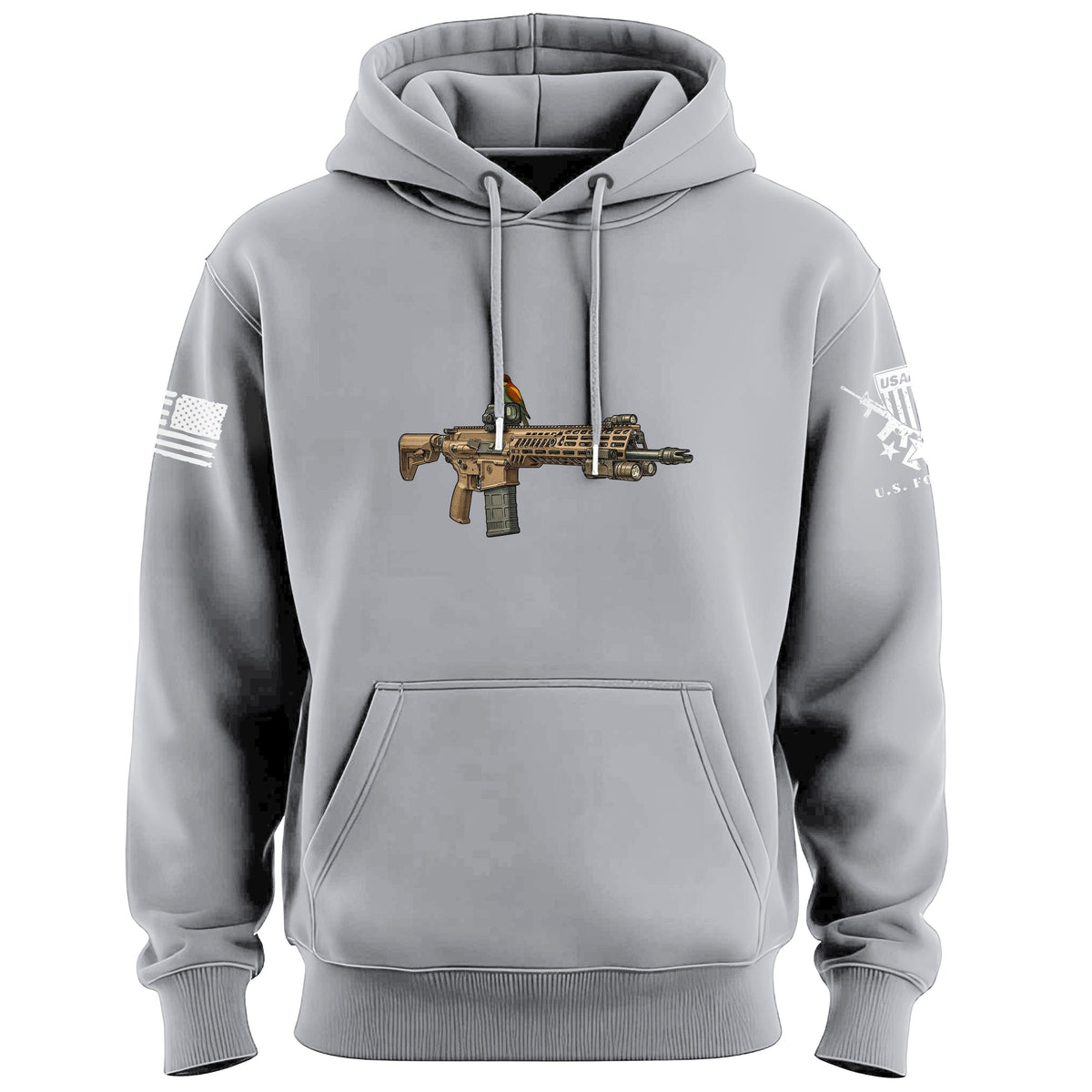 M7 Bird Hoodie Hoodies 100155-S-HG