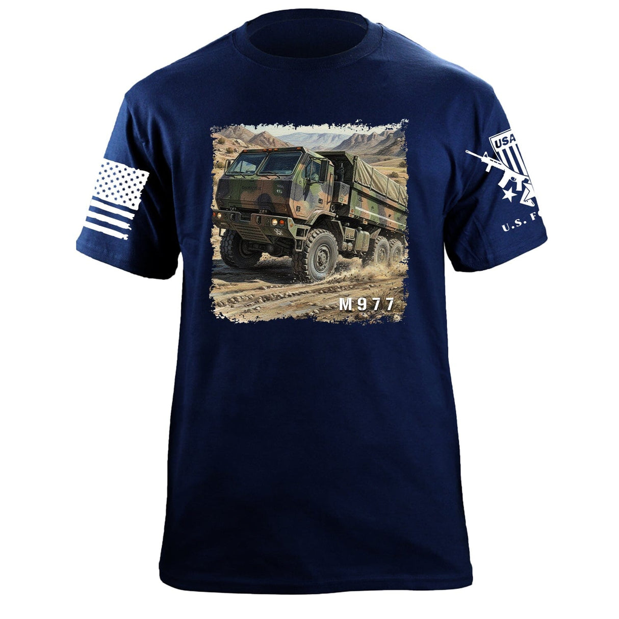 M977 T-Shirt Shirts 87435-S-NAVY