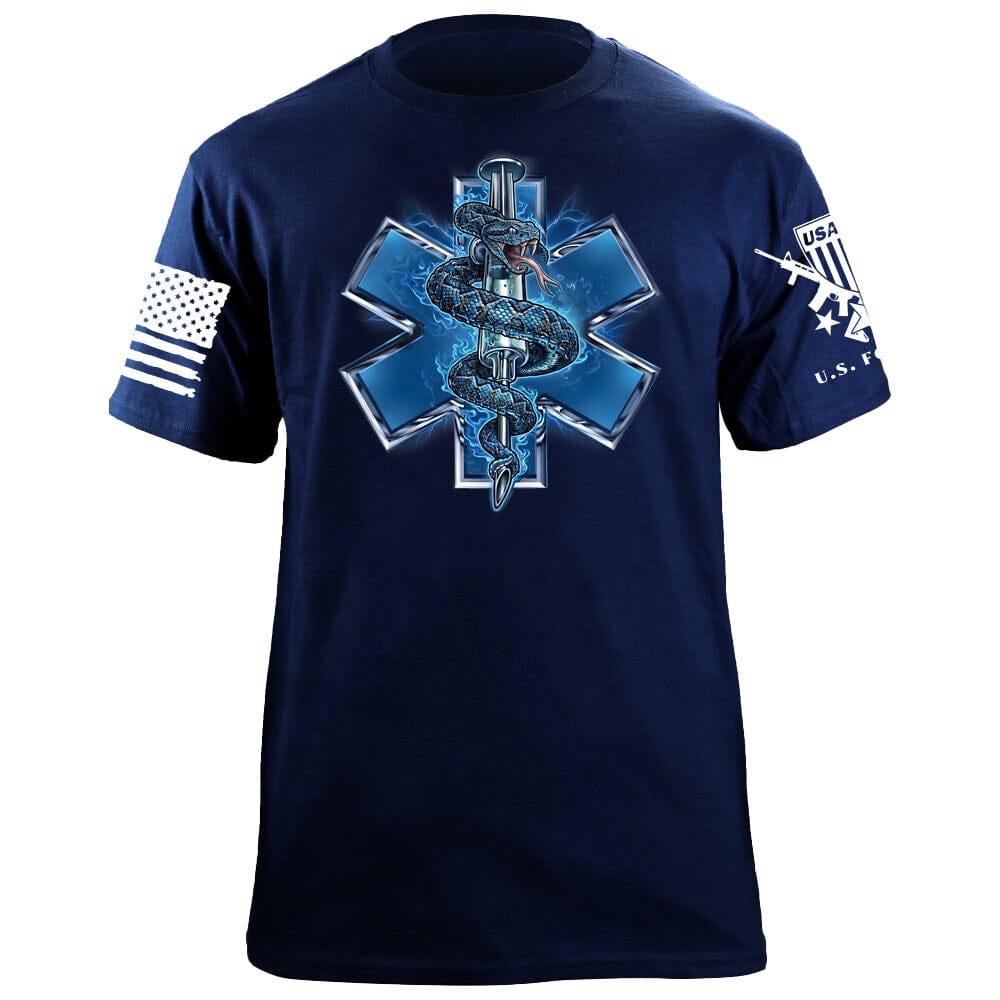 Medic Rattler T-Shirt Shirts 88209-S-NAVY