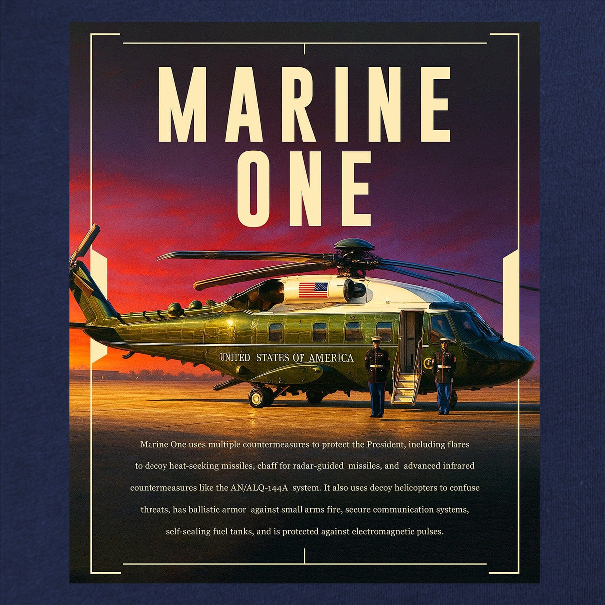 Marine One T-Shirt Shirts