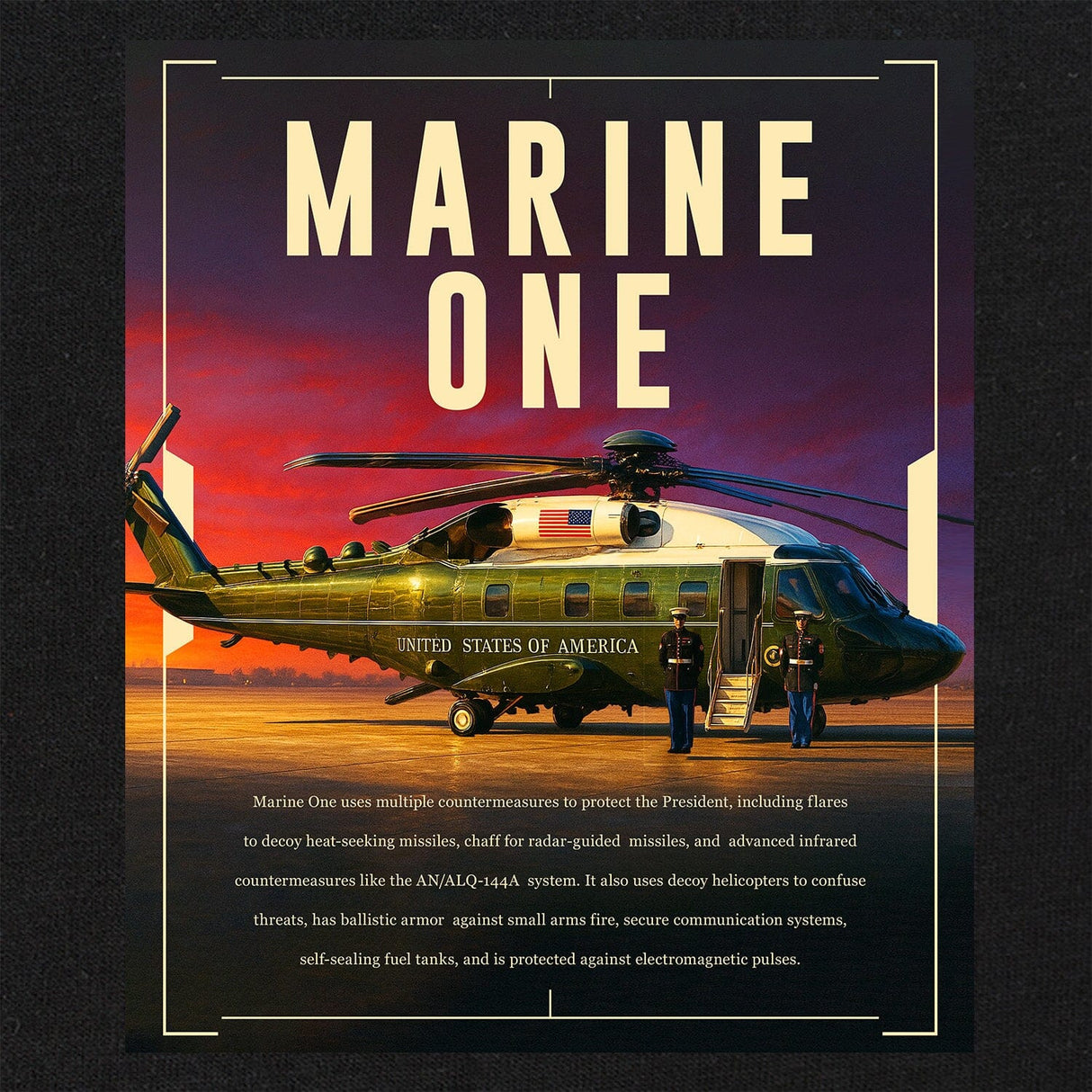 Marine One T-Shirt Shirts