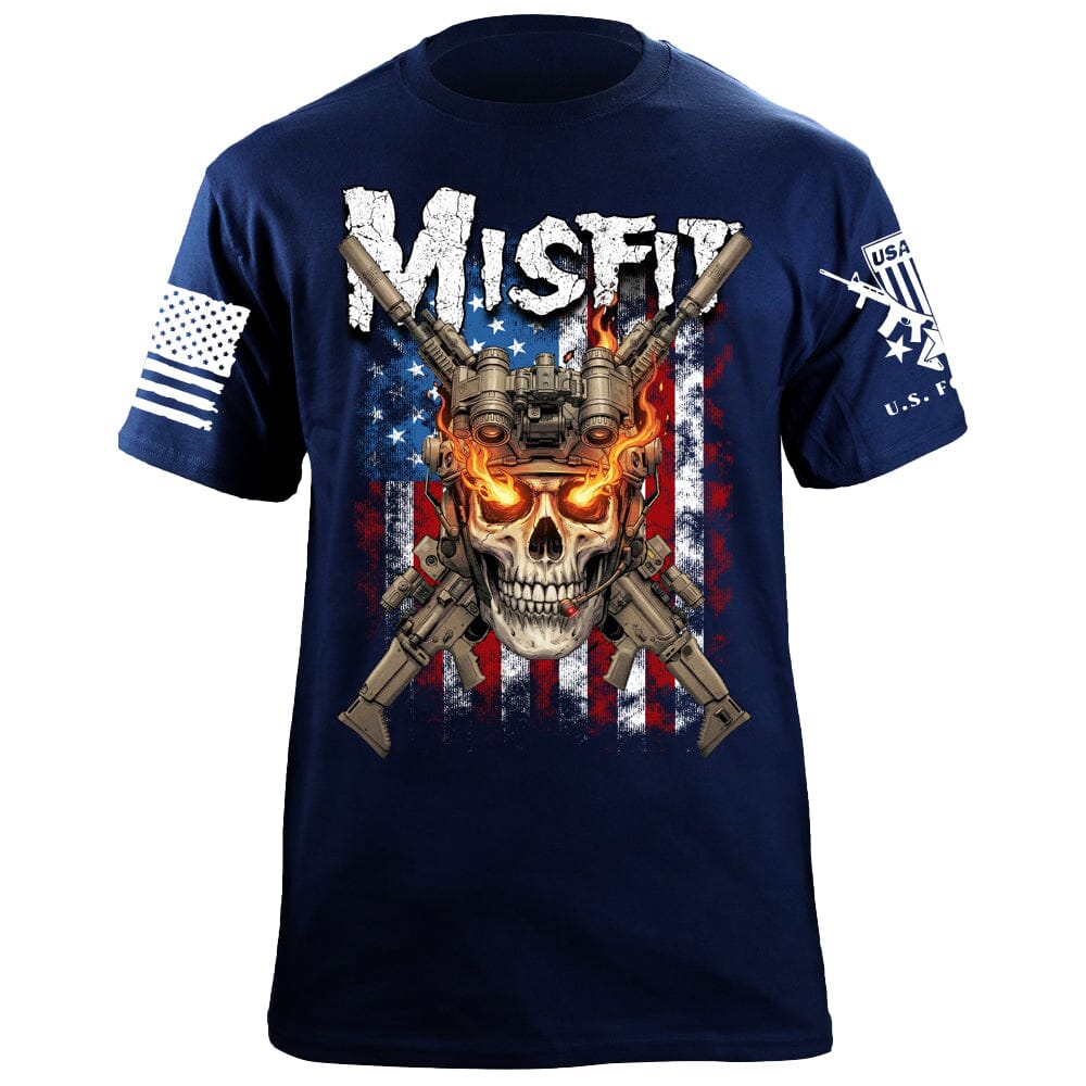 Misfit T-Shirt Shirts 88135-S-NAVY
