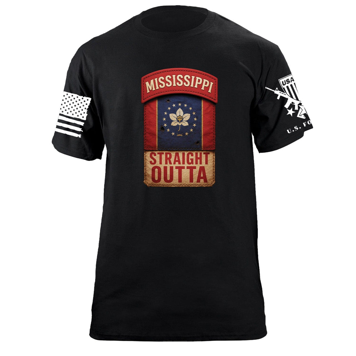 State Tab Shirt: Mississippi Shirts 86408-S-BK