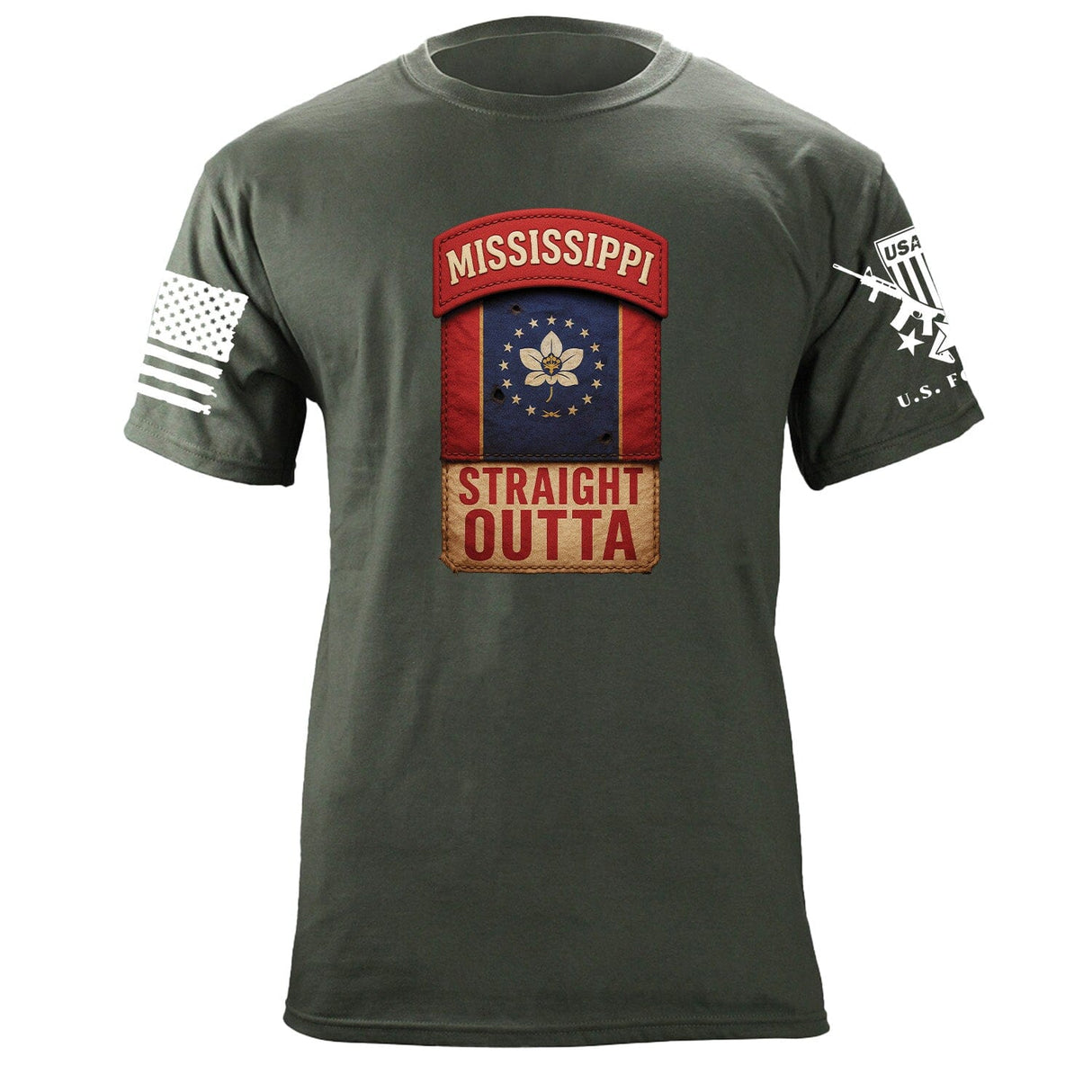 State Tab Shirt: Mississippi Shirts 86408-S-MG