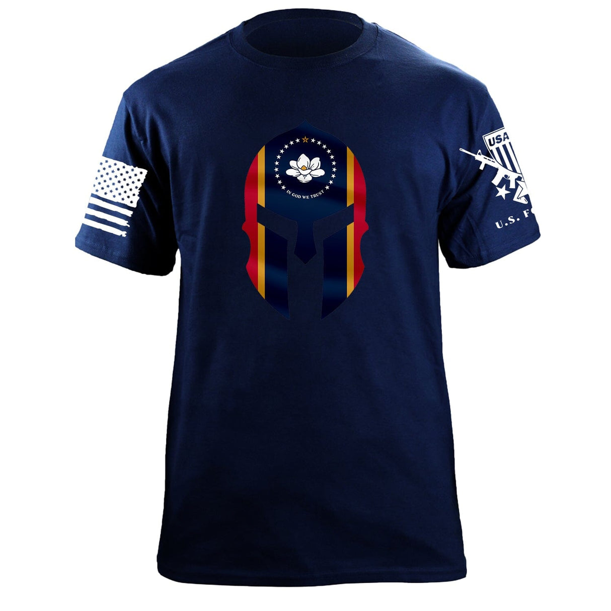 Mississippi Spartan T-Shirt Shirts 87487-S-NAVY