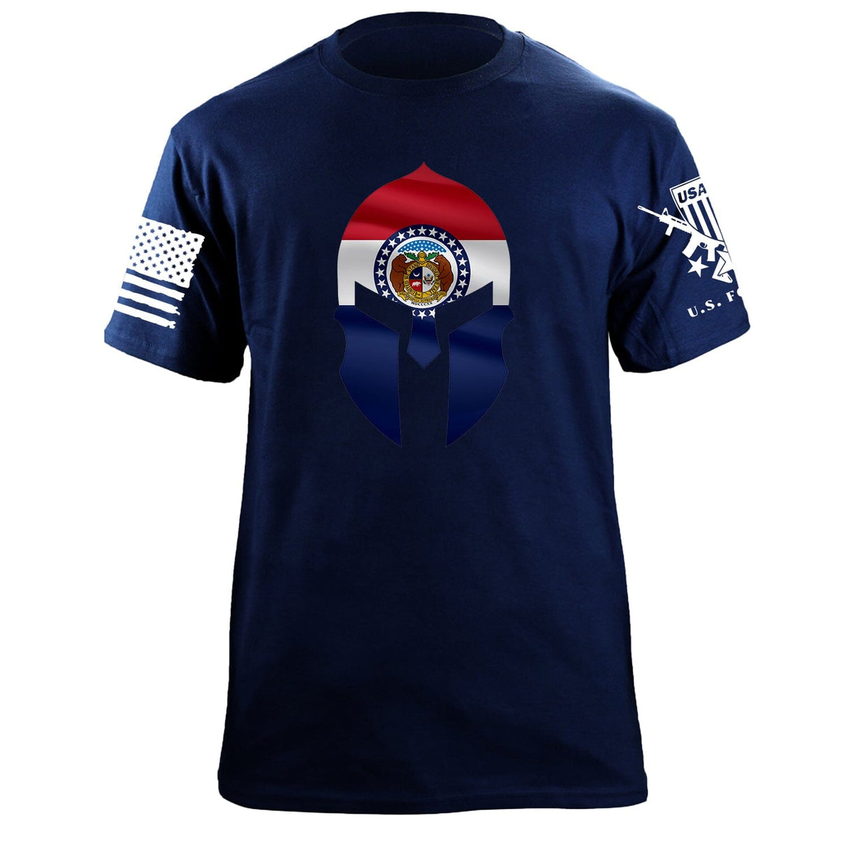 Missouri Spartan T-Shirt Shirts 87488-S-NAVY