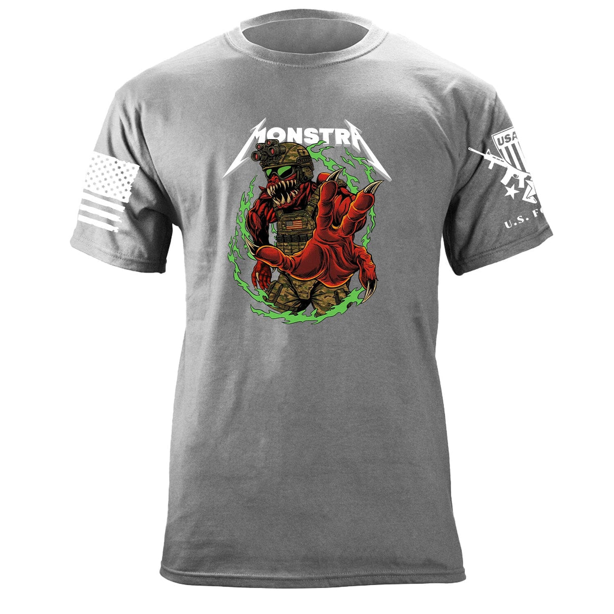 Monstra T-Shirt Shirts 87438-S-HG