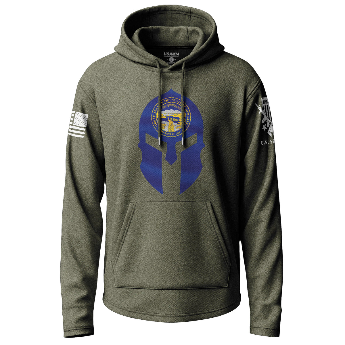 Nebraska Spartan Lightweight Hoodie