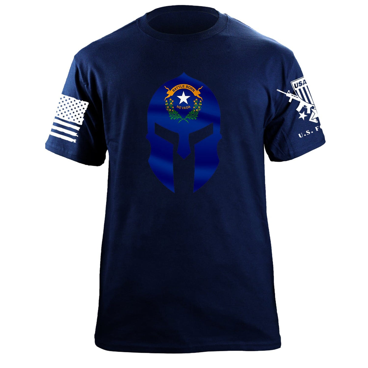Nevada Spartan T-Shirt Shirts 87991-S-NAVY