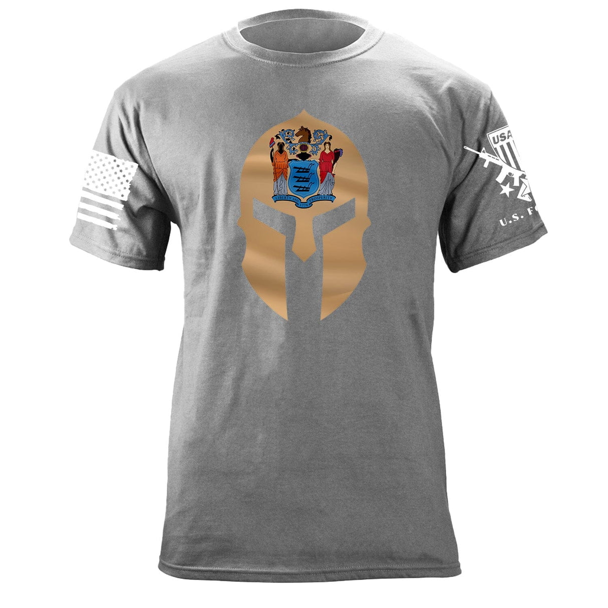 New Jersey Spartan T-Shirt Shirts 87992-S-HG