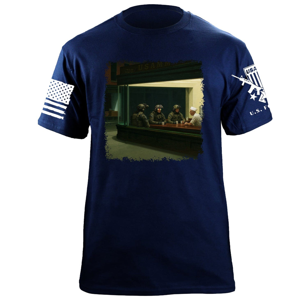 Nighthawks T-Shirt Shirts 87440-S-NAVY