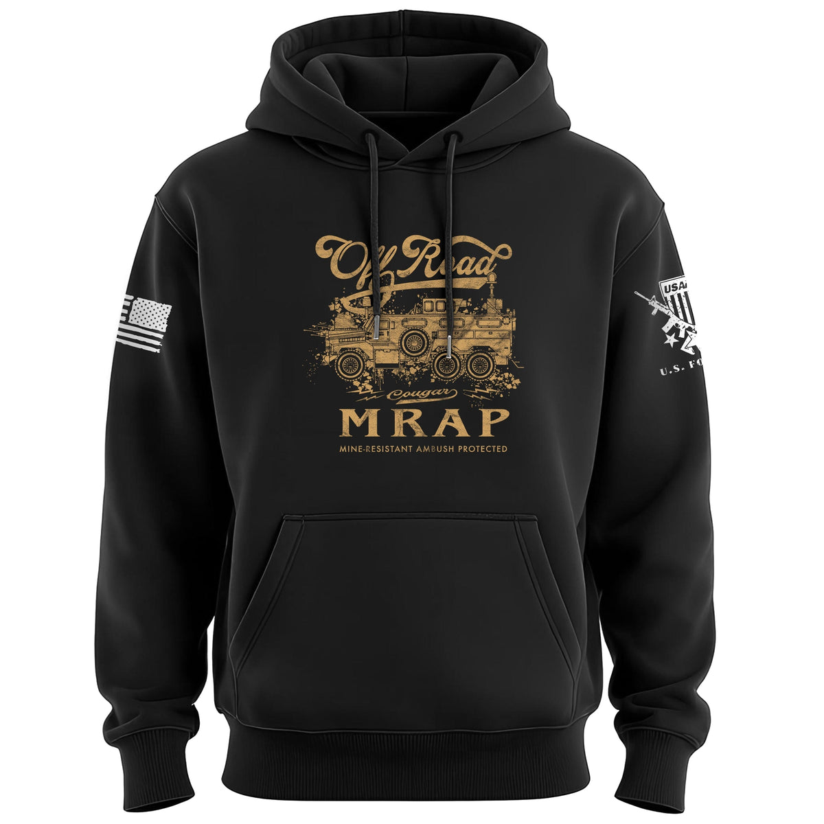 Off Roadin' MRAP Graphic Hoodie Hoodies 100171-S-BK