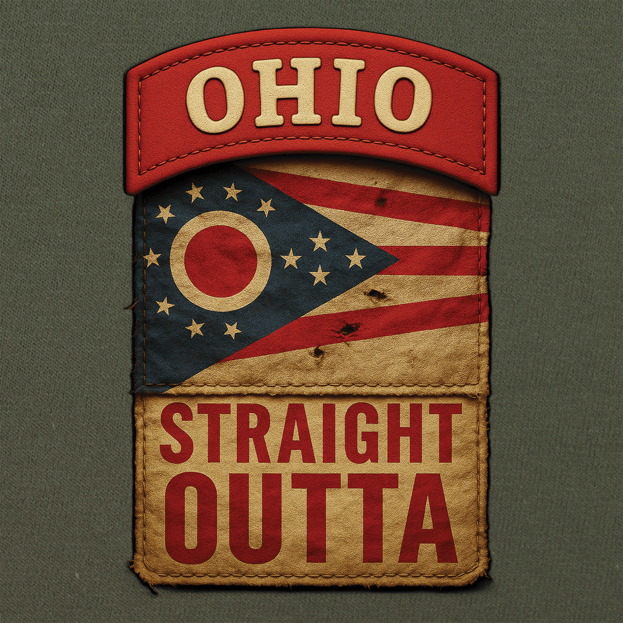 State Tab Shirt: Ohio Shirts