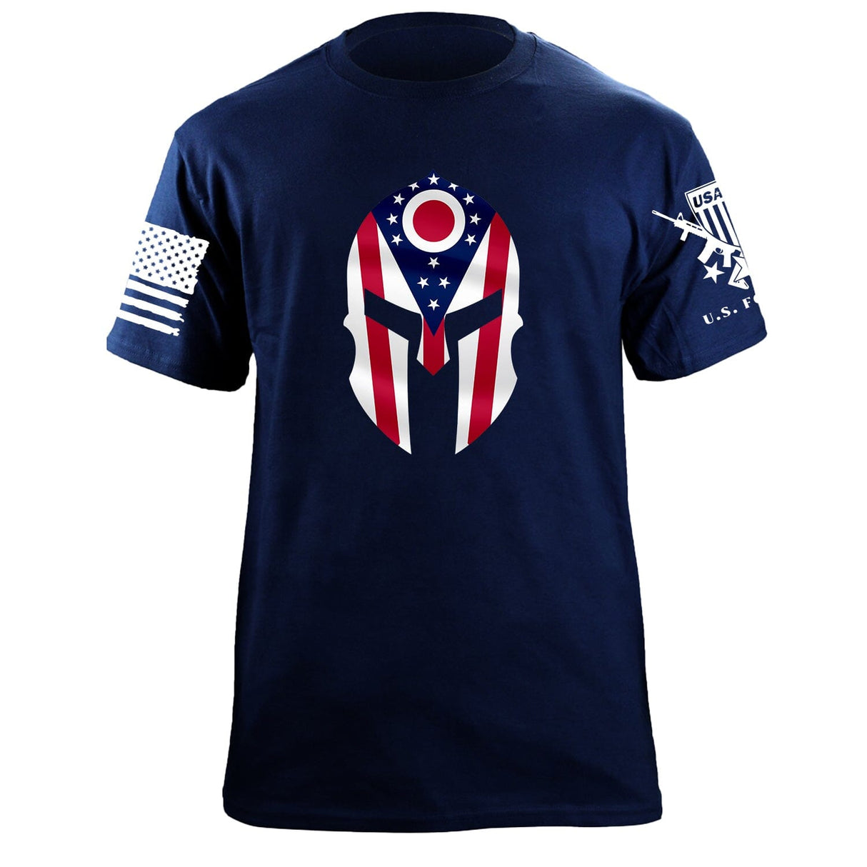 Ohio Spartan T-Shirt Shirts 87998-S-NAVY