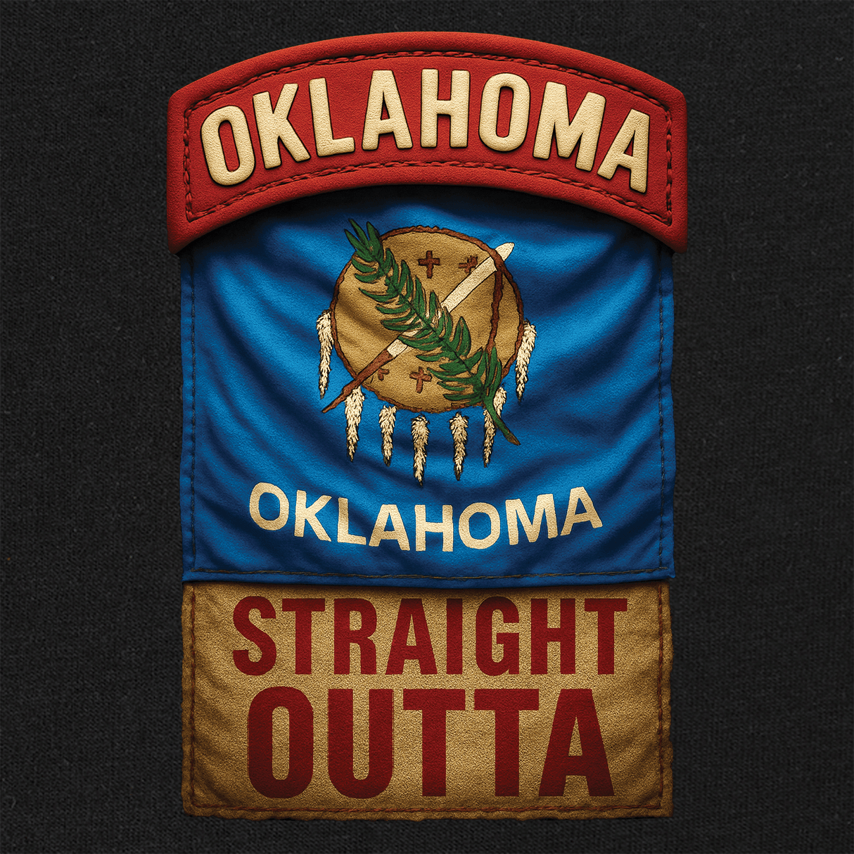 State Tab Shirt: Oklahoma Shirts