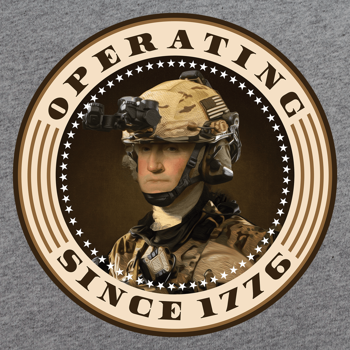 Operating Since 1776 George Washington Sepia Hoodie Hoodies