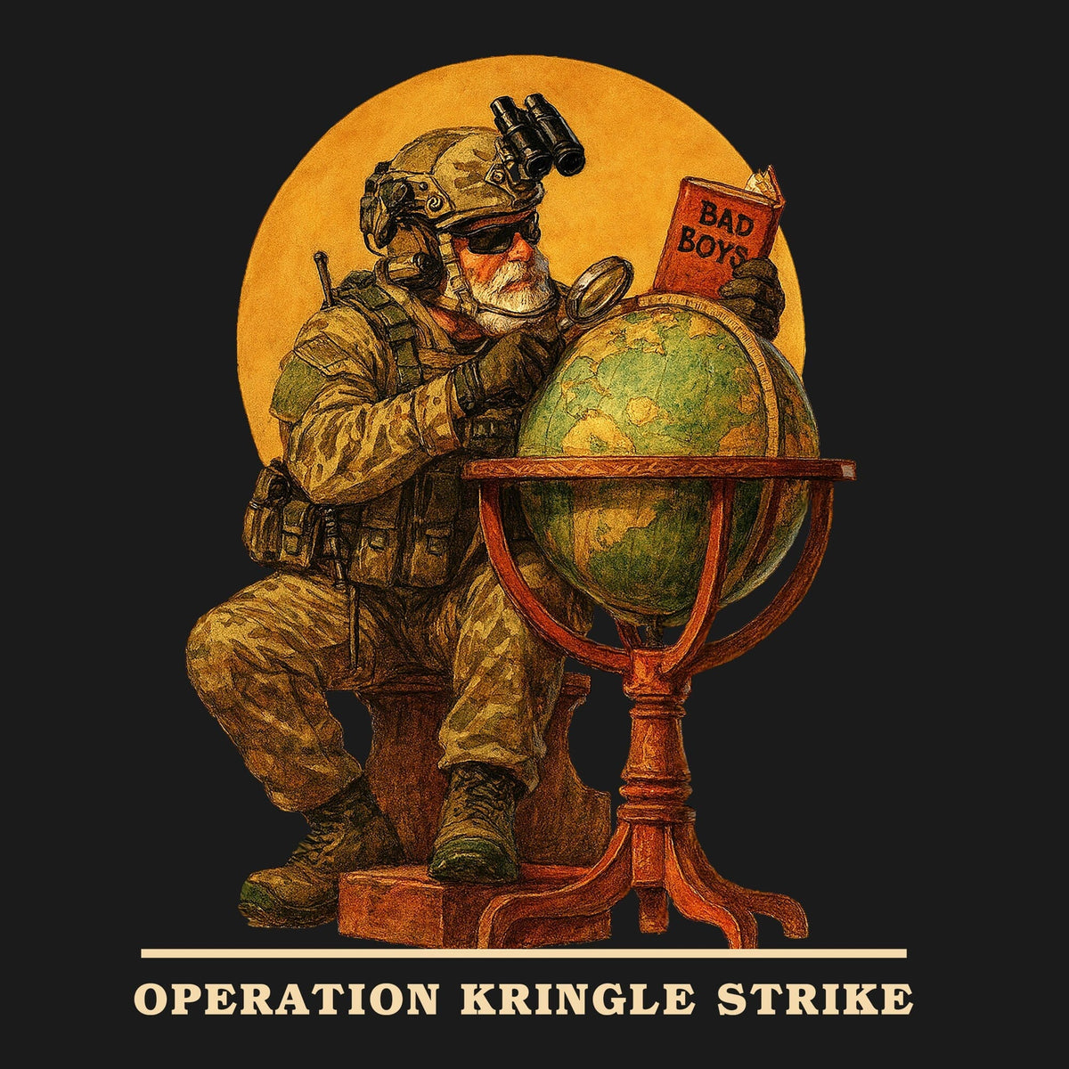 Operation Kringle Strike Hoodie Hoodies