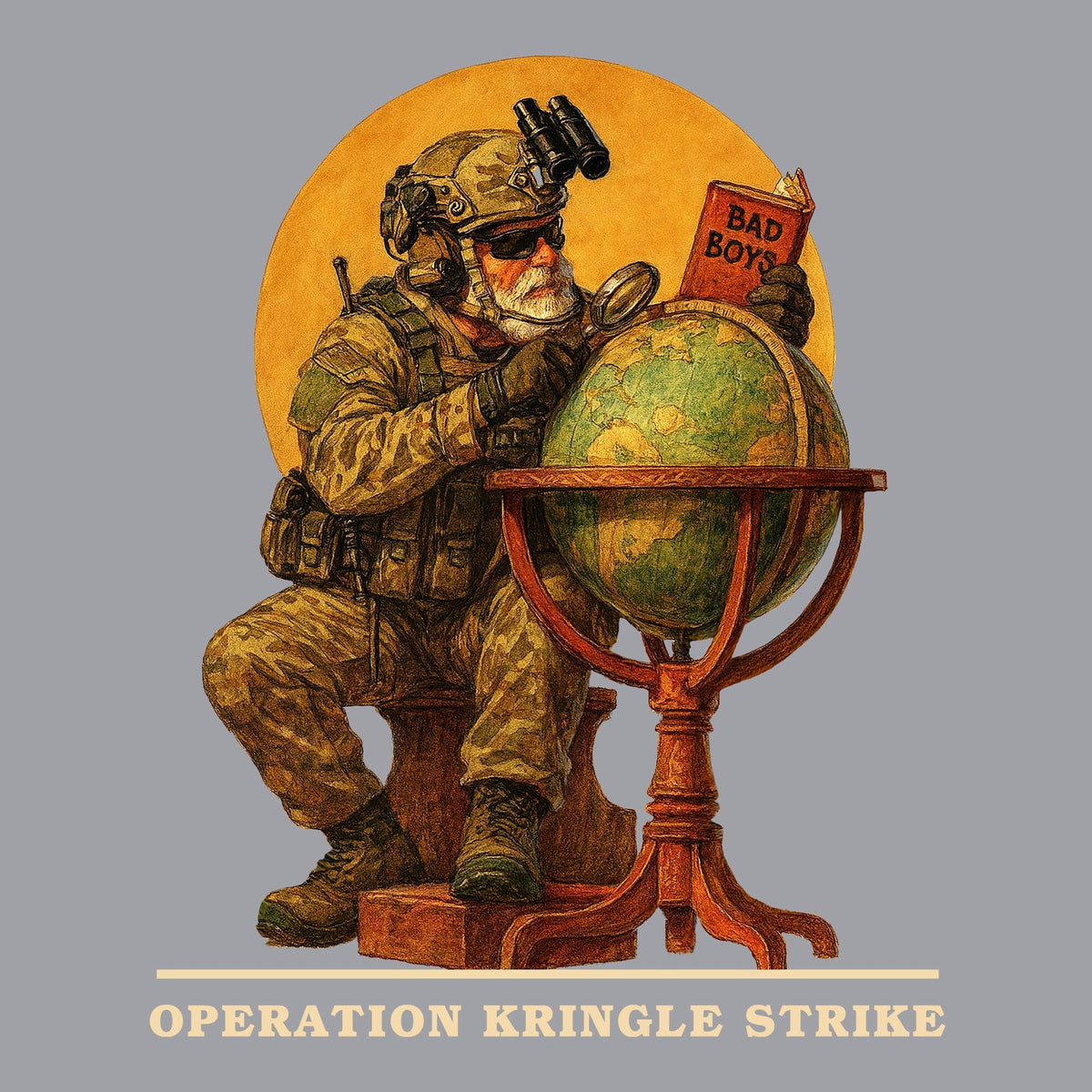 Operation Kringle Strike Hoodie Hoodies