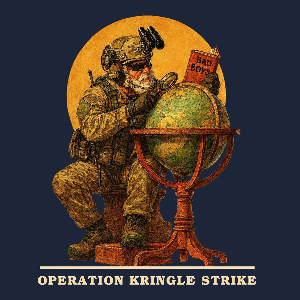 Operation Kringle Strike Hoodie Hoodies