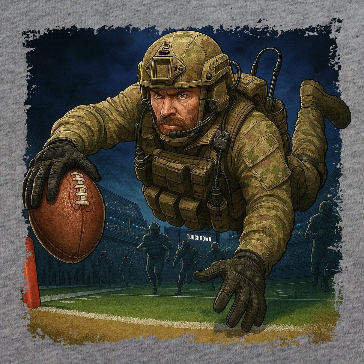 Operator Football 3 T-Shirt Shirts