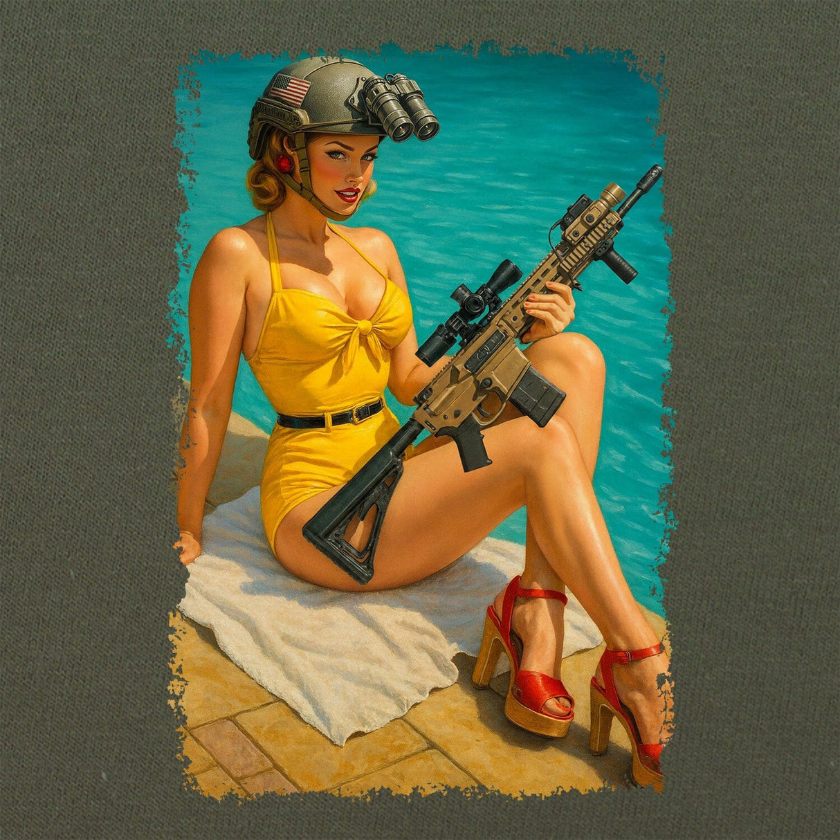 Operator Chick T-Shirt Shirts