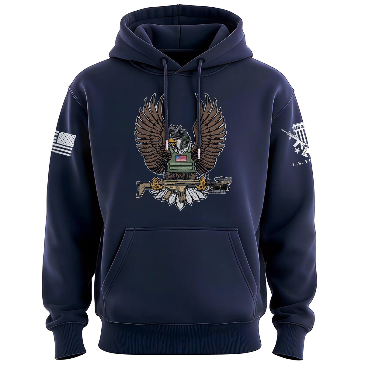 Operator Eagle Hoodie Hoodies 100183-S-NAVY