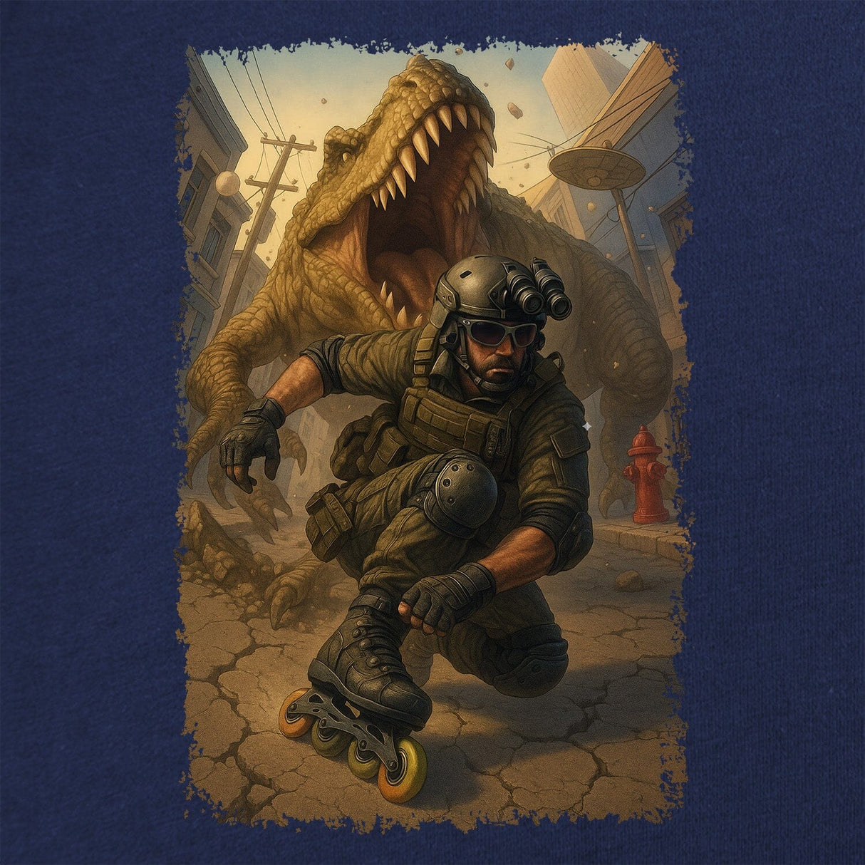 Operation Roller Blades T-Shirt Shirts