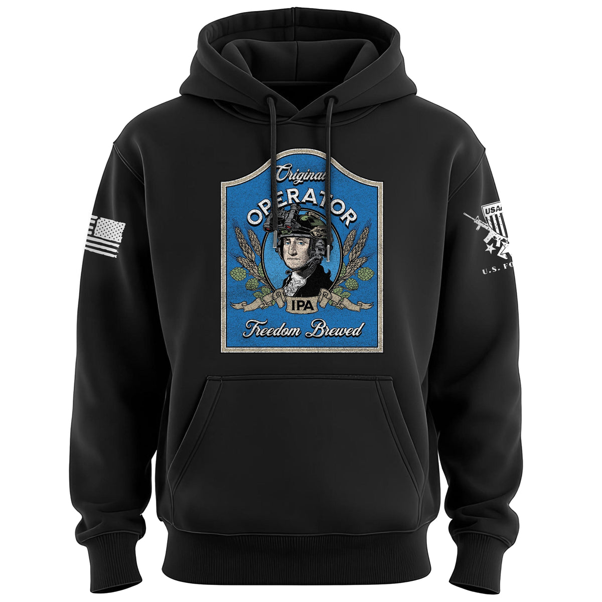 Original Operator IPA Hoodie Hoodies 100208-S-BK