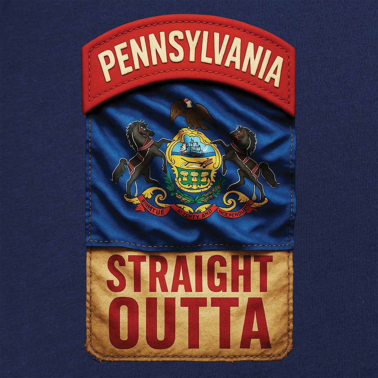 State Tab Shirt: Pennsylvania Shirts