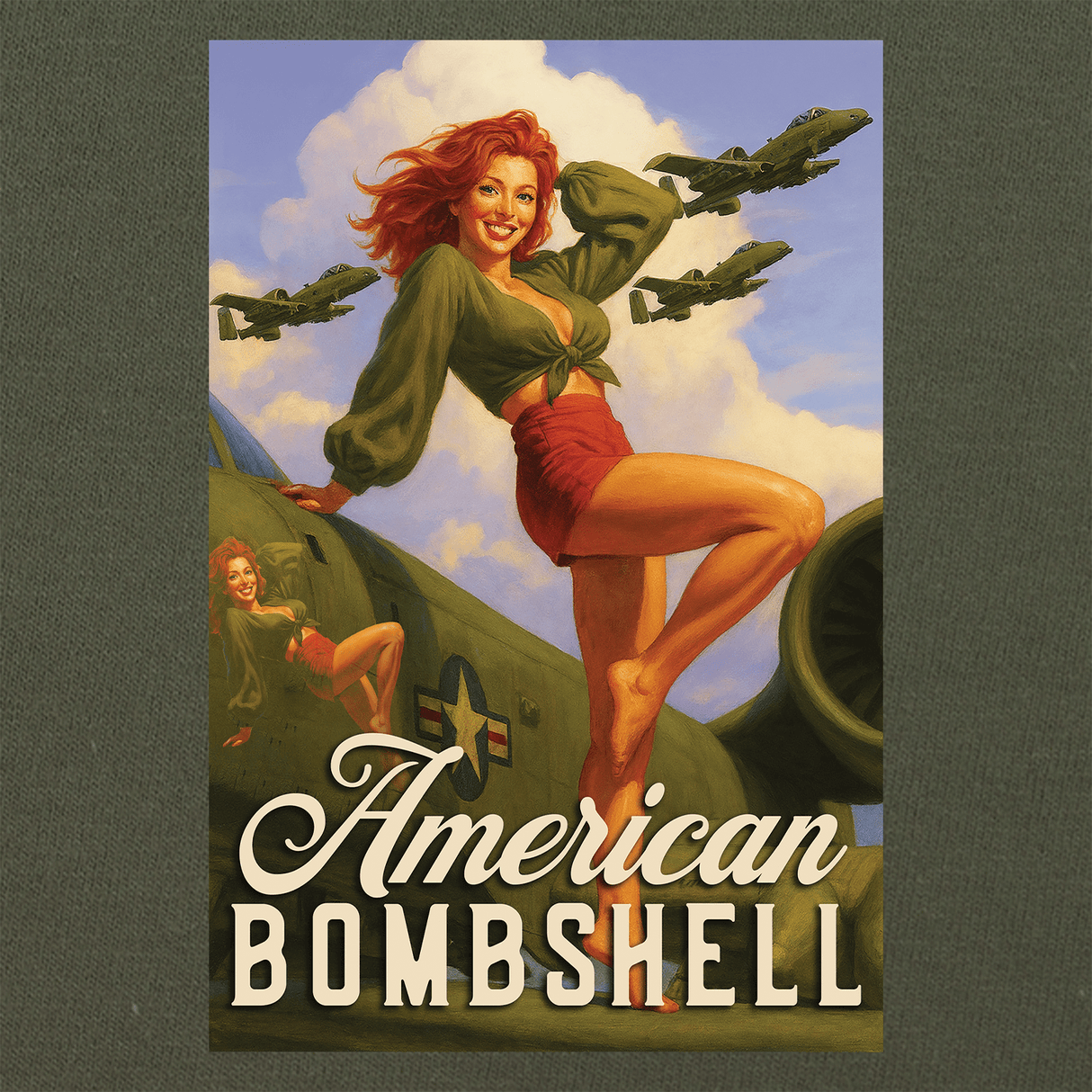 Pin-Up A-10 T-Shirt Shirts