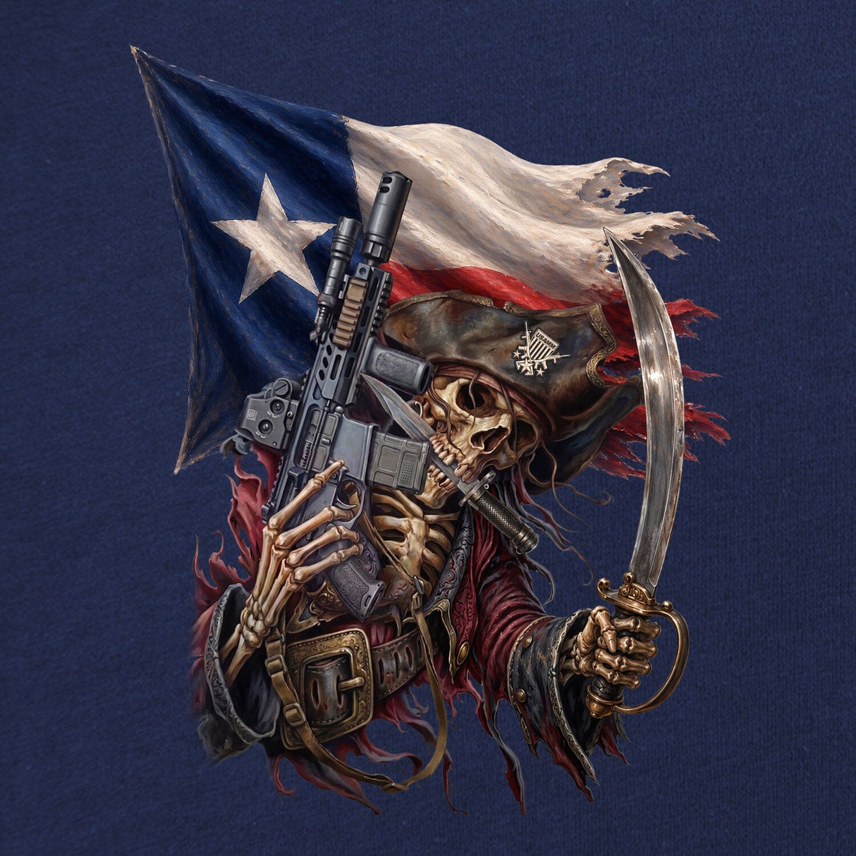 Texan Pirate T-Shirt Shirts