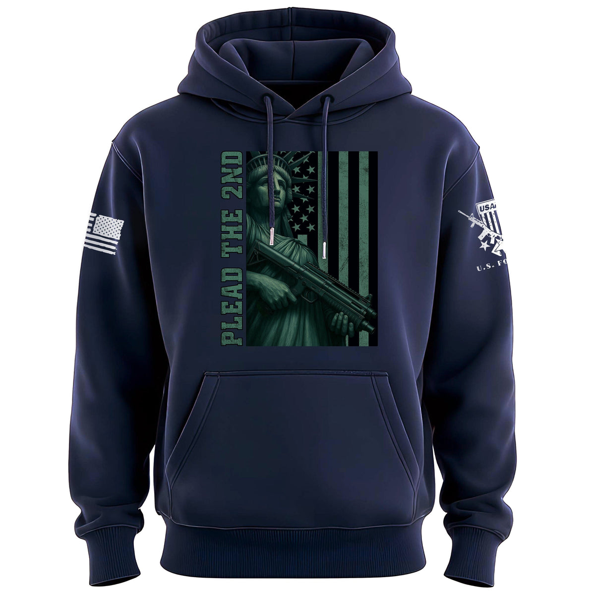 Plead the 2nd Hoodie Hoodies 100216-S-NAVY