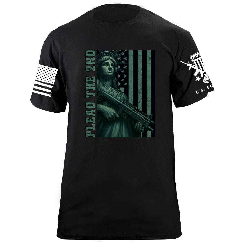 Plead the 2nd T-Shirt Shirts 87297-S-BK