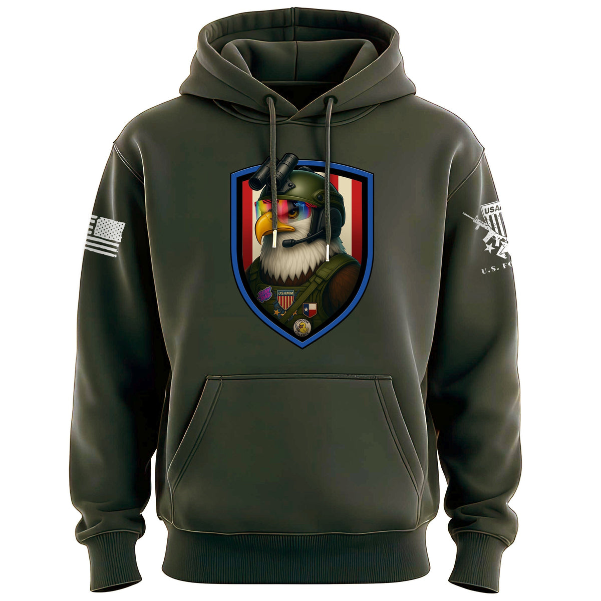 Predator Eagle Hoodie Hoodies 100217-S-MG