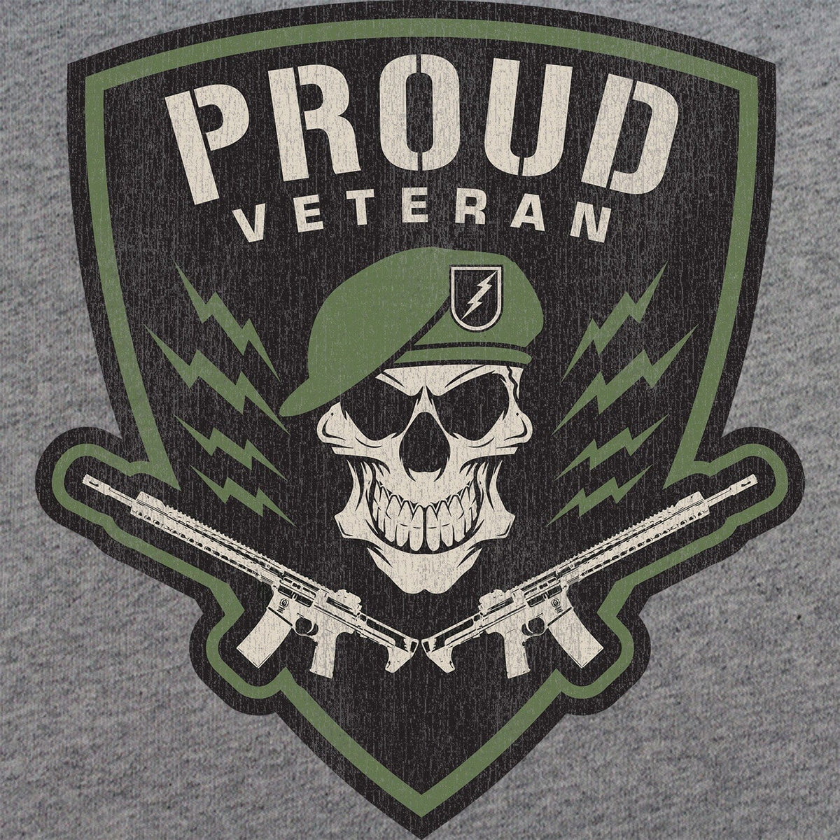 Proud Veteran Graphic Hoodie Hoodies