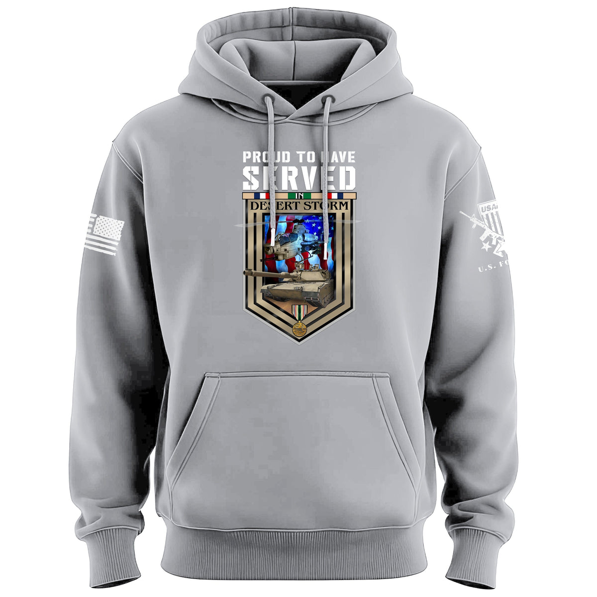 Proud to Have Served in Desert Storm Hoodie Hoodies 100219-S-HG