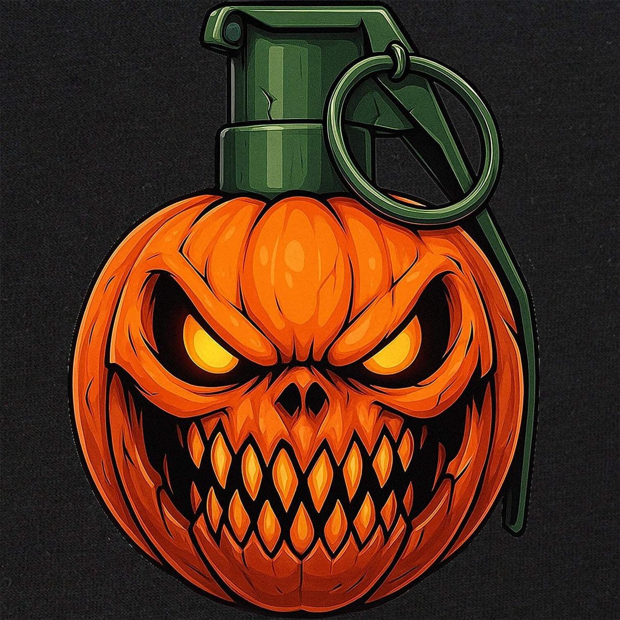 Pumpkin Grenade T-Shirt Shirts