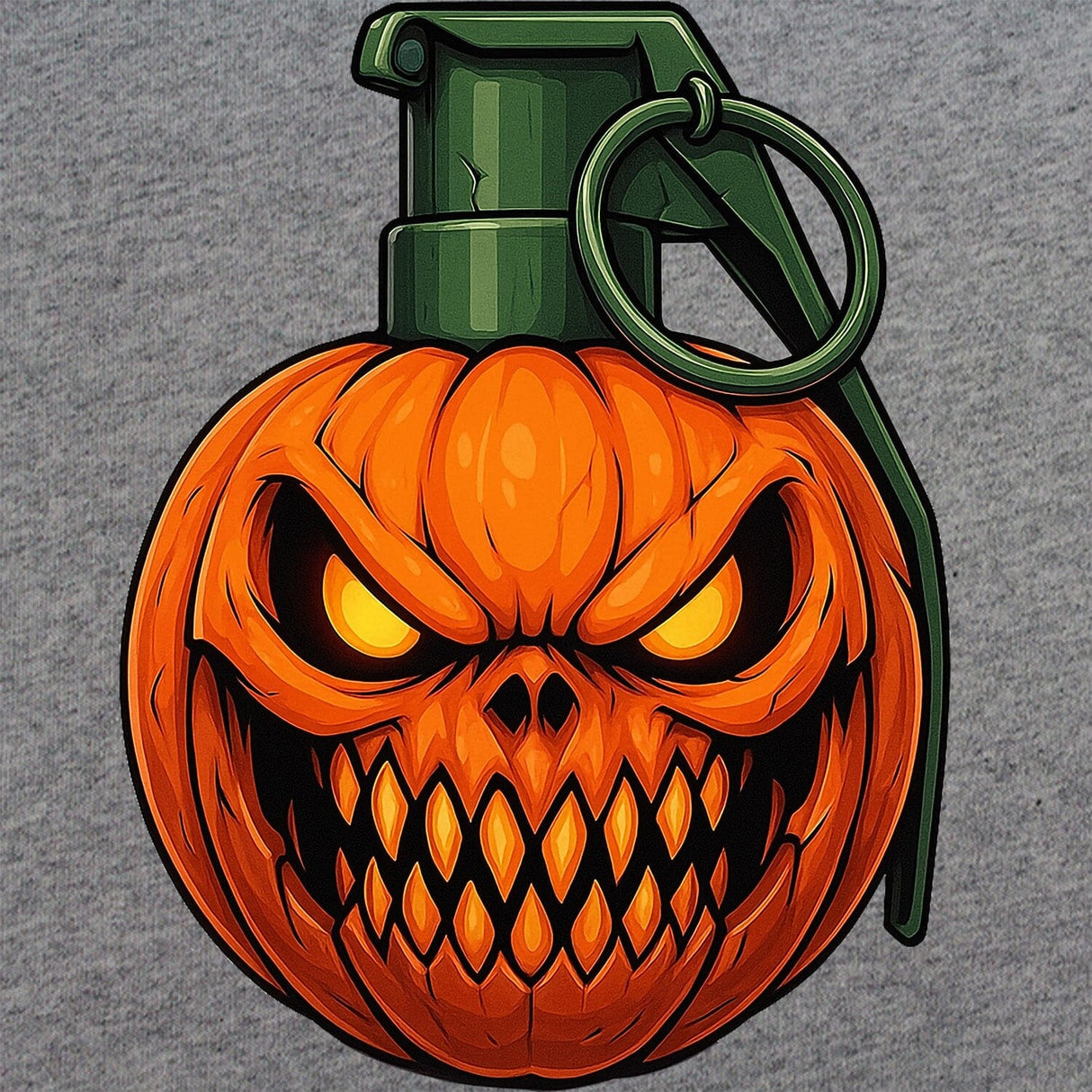Pumpkin Grenade T-Shirt Shirts