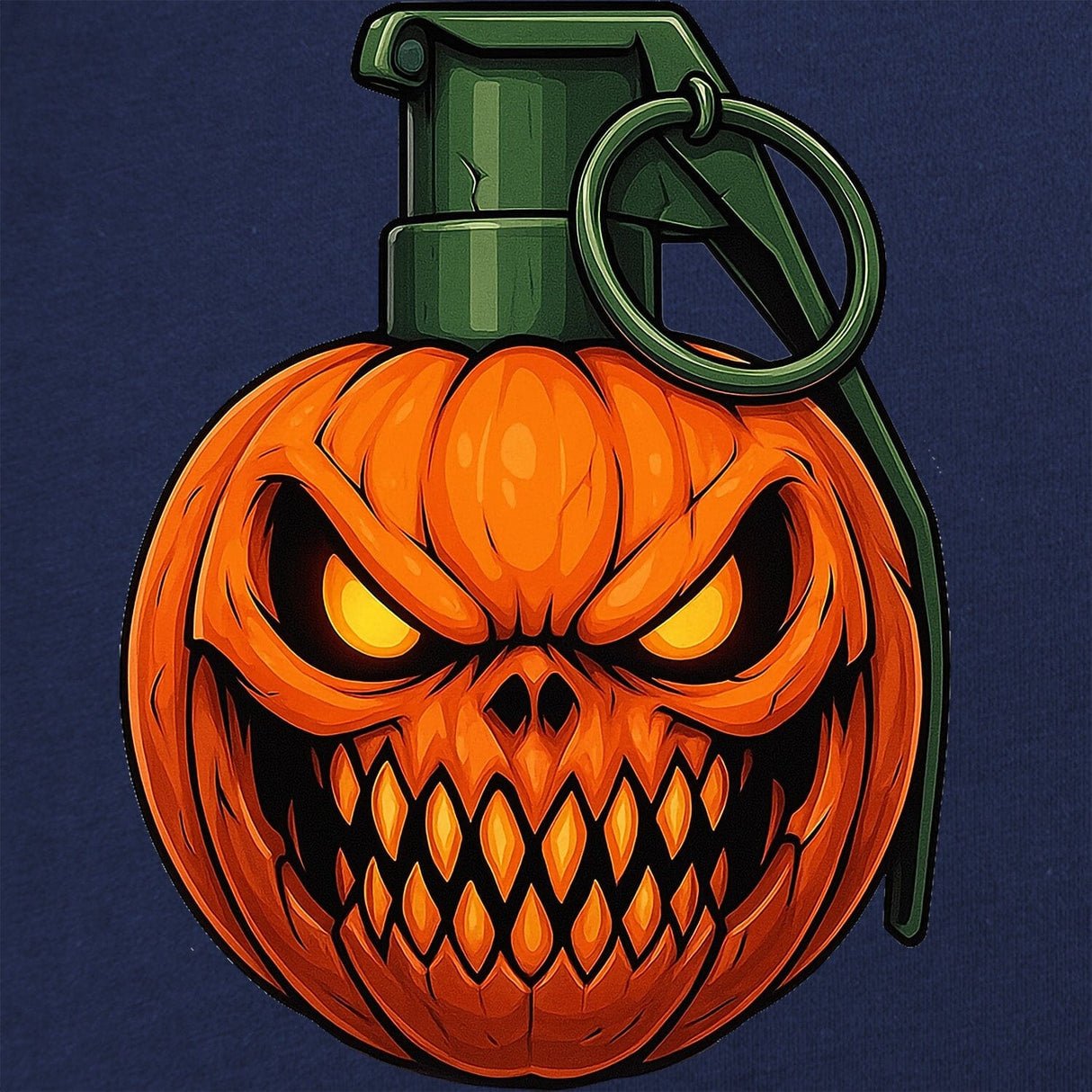 Pumpkin Grenade T-Shirt Shirts