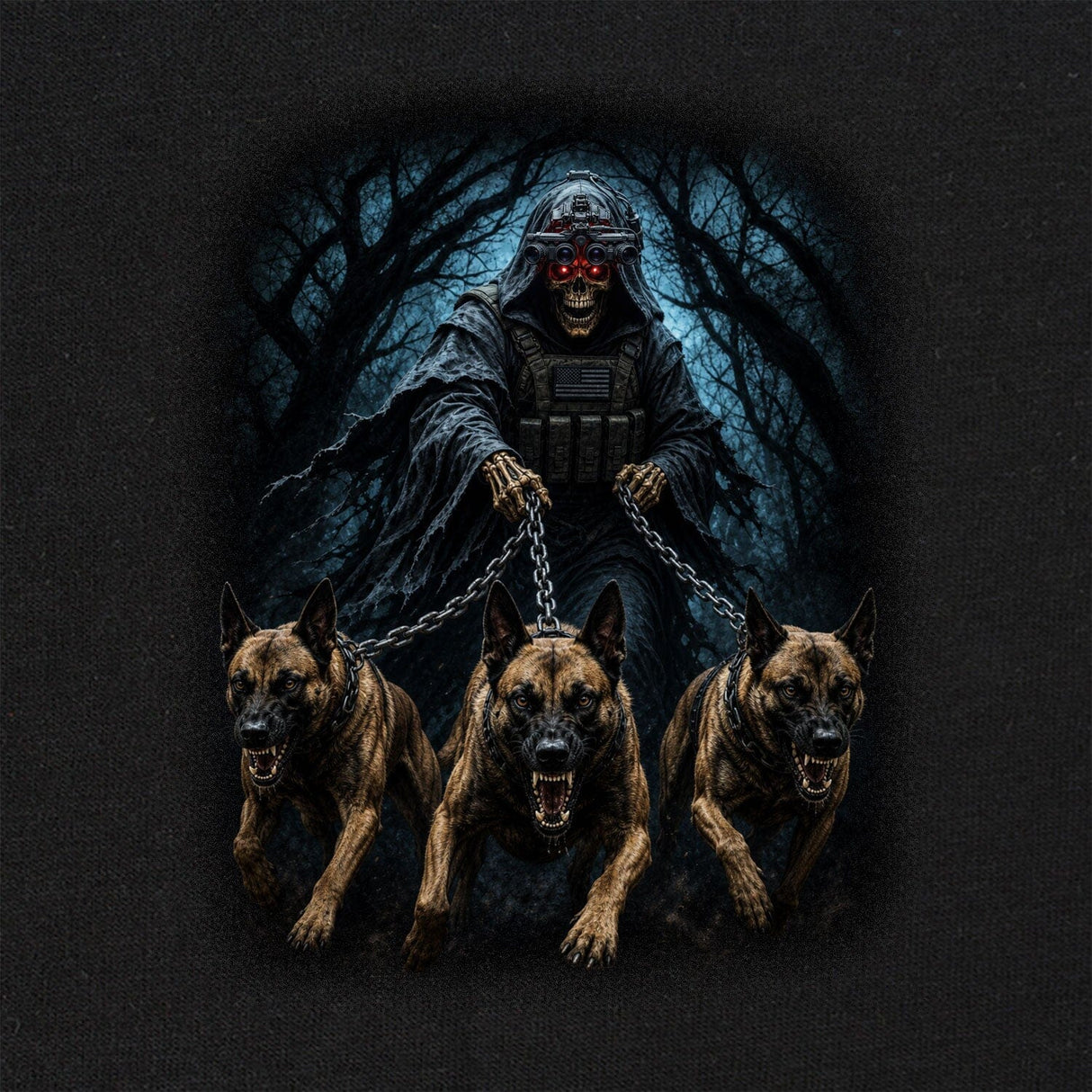 Reaper K9 Handler T-Shirt Shirts