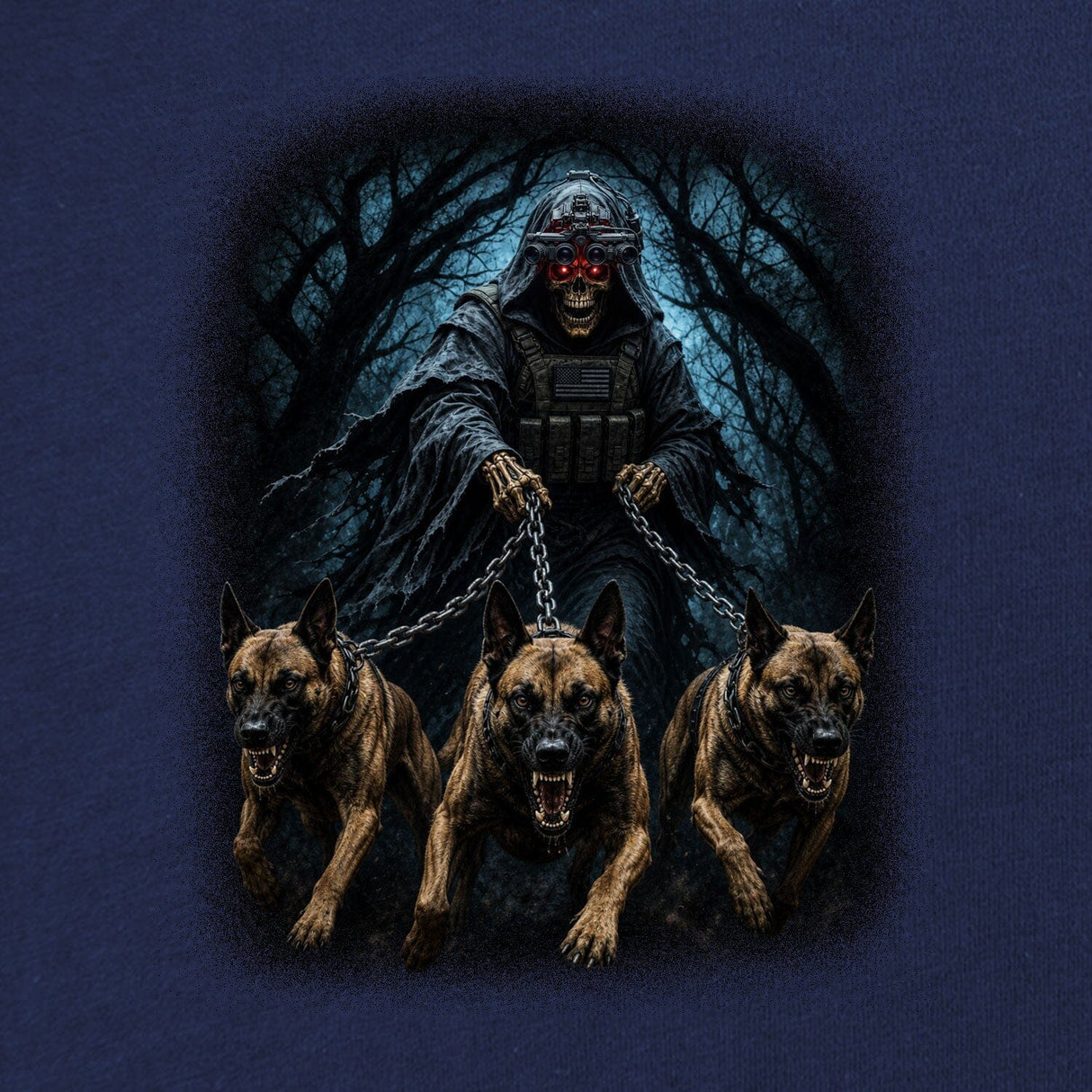 Reaper K9 Handler T-Shirt Shirts