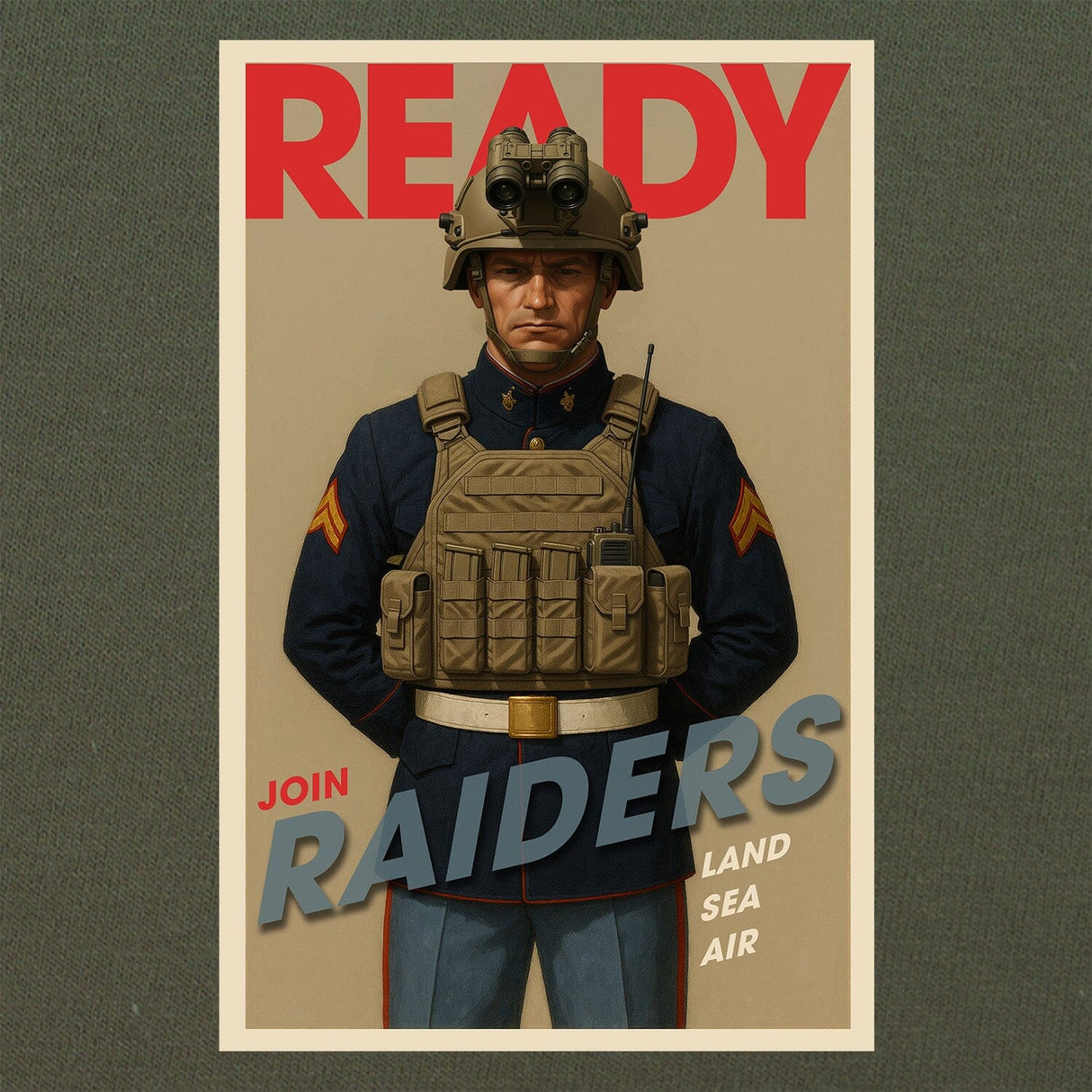 Raiders Poster T-Shirt Shirts